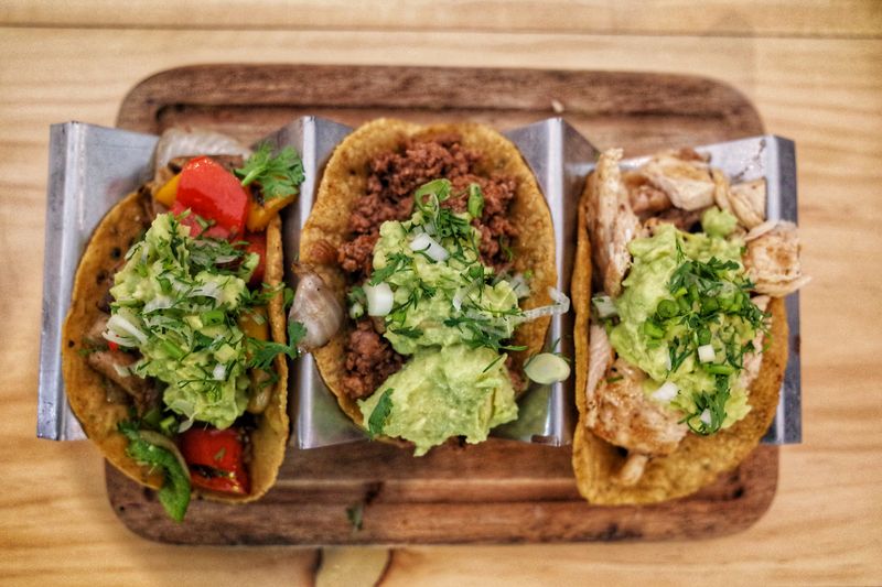Shrimp Tacos at costavida